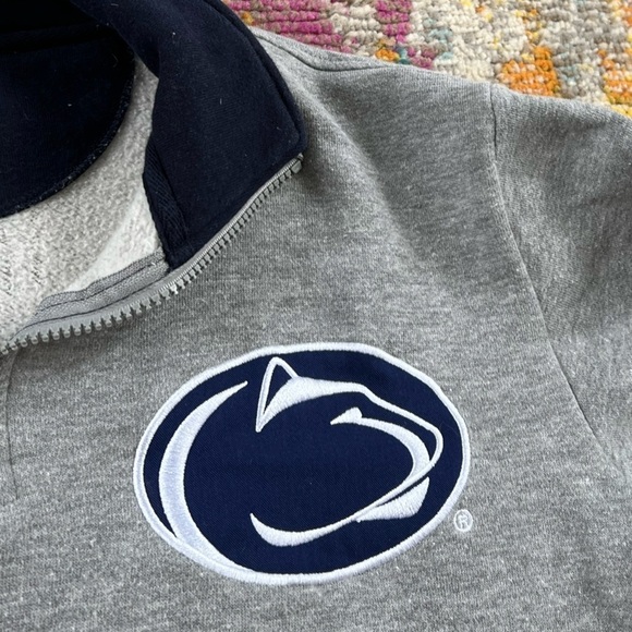 Women's Penn State University Nittany Lions Gray Pullover Sweatshirt - Picture 3 of 5